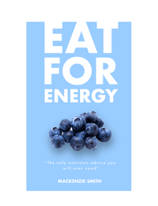 Eat for Energy E-Book
