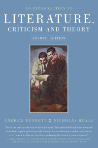 An Introduction to Literature, Criticism and Theory  Andrew Bennett, Nicholas Royle   Z-Library 