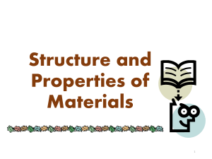 1-Classification of materials