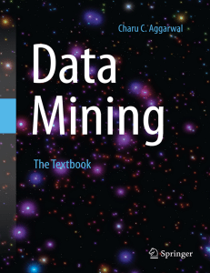 Data Mining Textbook by Charu C. Aggarwal