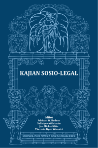 Bedner et al 2012 Kajian Sosio-Legal