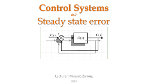 Lecture No 7 S state error Control FL23 89a1dd9995c280394572666ed258cc6b