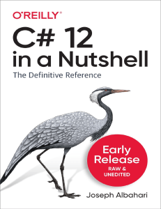 C# 12 in a Nutshell  The Definitive Reference by Joseph Albahari