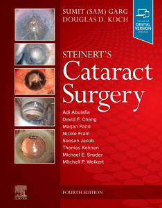 STEINERT'S Cataract Surgery, 4th Edition