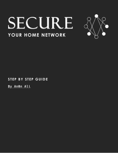 Secure your home network
