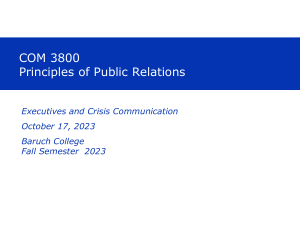 10.17.23 Executives and Crisis Communications