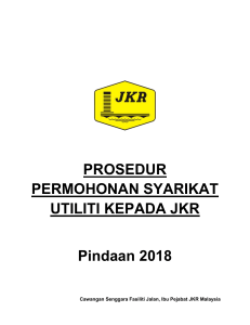 Prosedur Permohonan Syarikat Utiliti Kepada JKR (Pindaan 2018) (2)