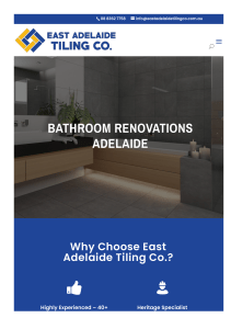 Bathroom Renovators Adelaide