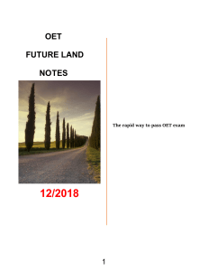 future land (writing & speaking)