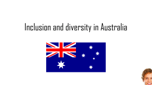 Inclusion and diversity in Australia