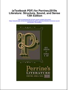 698237810-Etextbook-PDF-for-Perrines-Literature-Structure-Sound-and-Sense-13th-Edition