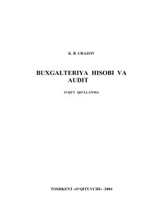 4-Buxgalteriya-hisobi-va-audit.-K.B.-Urazov-2004-oquv-qollanma