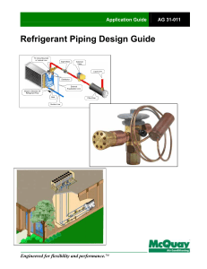 Refrigerant Piping Design Guide McQuay