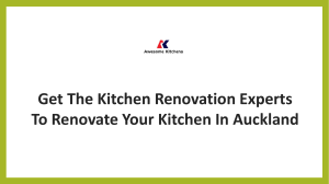 Get The Kitchen Renovation Experts To Renovate Your Kitchen In Auckland
