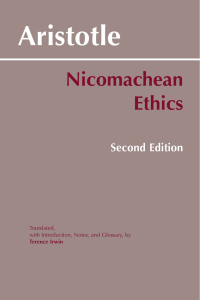 Aristotle - 1999 - Nicomachean Ethics Book I