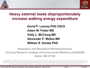 Looney 2018 Heavyexternalloadsdisproportionatelyincreasewalkingenergyexpenditure NSCA