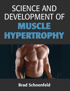 Science and Development of Muscle Hypert