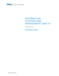 Information Storage and Management (ISM) v4 - Participant Guide-(PDF) 