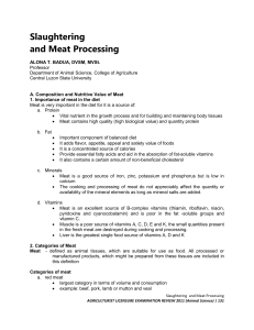 8 - Slaughtering (Dr. A. T. Badua)