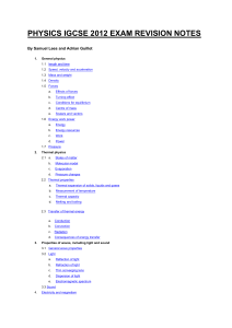 physics-igcse