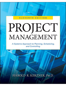 Project Management Textbook: Systems Approach to Planning