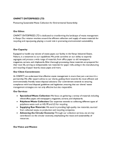 ONPATT Company Profile. Version 1