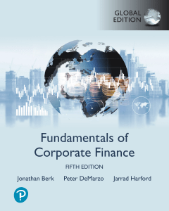 Jonathan Berk, Peter DeMarzo, Jarrad Harford - Fundamentals of Corporate Finance,-Pearson (2022)