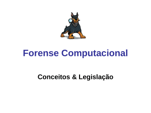 conceitos-e-legislacao Pericia Forence computacional