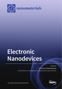 Electronic Nanodevices