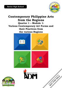 Contemporary Philippine Arts from the Re