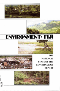 -State of the Environment Report - Fiji-1992SoE-Fiji