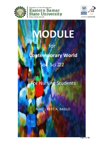 pdfcoffee.com contemporary-world-soc-sci-222-pdf-free