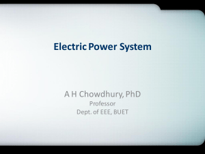 1 Electric Power System