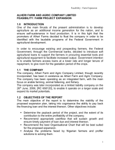 Farm Expansion Feasibility Study