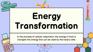 Energy-Transformation