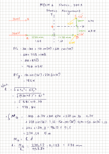 Statics assignment