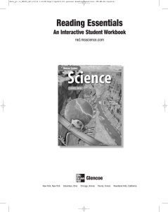 reading essentials Earth Science