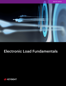 Electronic Load Fundamentals   Keysight