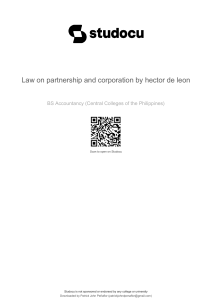 law-on-partnership-and-corporation-by-hector-de-leon