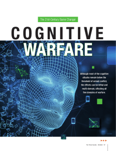 NATO Cognitive Warfare: The 21st Century Game Changer (2023)