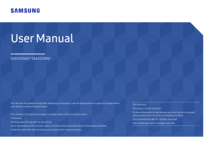 Samsung Monitor User Manual