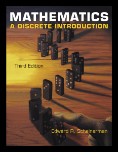 Edward R. Scheinerman - Mathematics  A Discrete Introduction-Cengage Learning (2012)