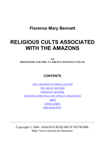 Bennett - Religious Cults of Amazon