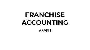 4.0 FRANCHISE ACCOUNTING