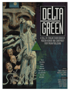 Call of Cthulhu - Delta Green - Core Rulebook
