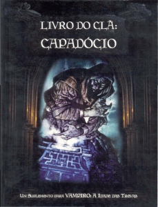 Vampiro a Idade das Trevas - Livro de Clã - Capadócio - Biblioteca Élfica