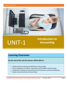 1657037612Unit 1 1001-V1 Introduction to Accounting