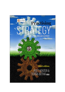 MNG3702 Practising Strategy - A South African Context 3rd Edition copy