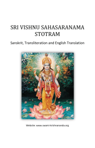 Sri.Vishnu.Sahasaranam