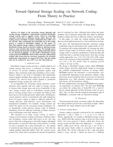 Toward Optimal Storage Scaling via Network Coding From Theory to Practice